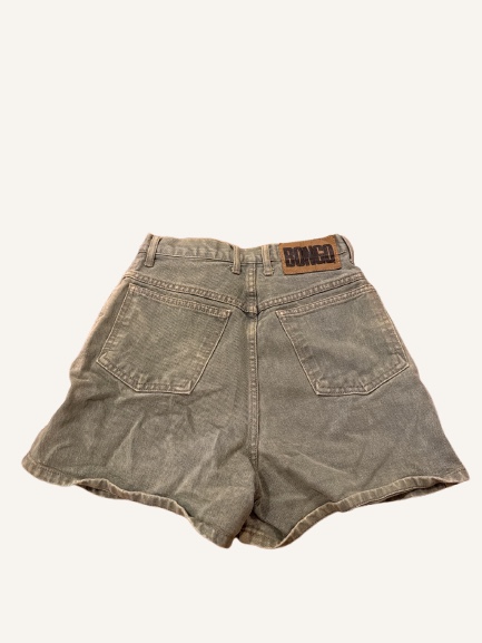 Bongo Vintage High-Waisted Shorts Green 5 — 90s by Bongo, Size 5, $32 - Photo 2
