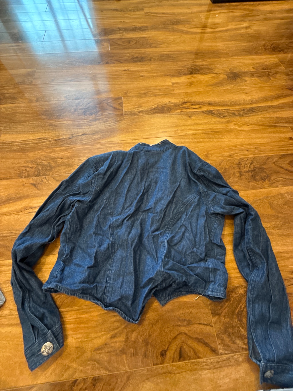 Stonebridge Petites Vintage Denim Jacket 4P — 90s by Stonebridge Petites, Size 4P, $31 - Photo 2