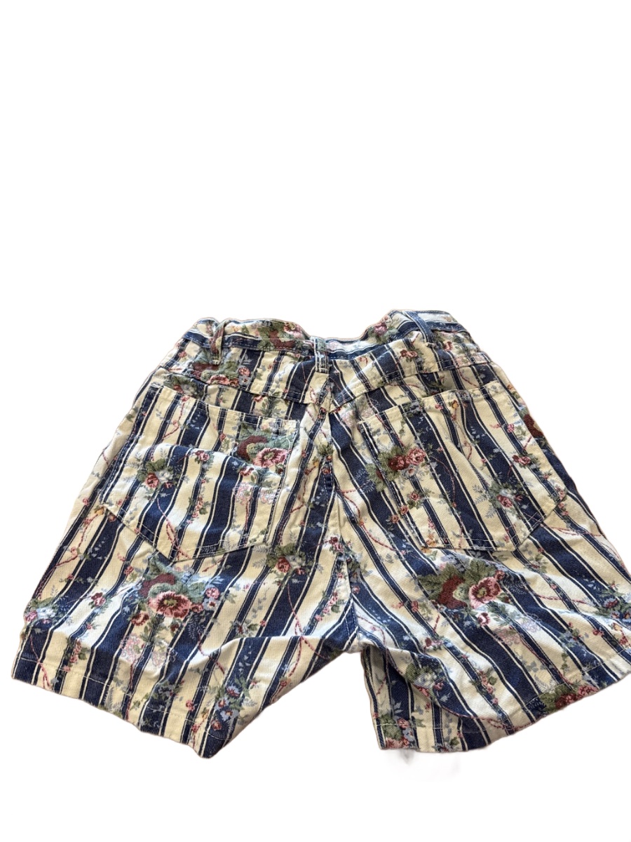 Michael Vintage Floral Striped Shorts Multi 3 — 90s by Michael, Size 3, $47 - Photo 3