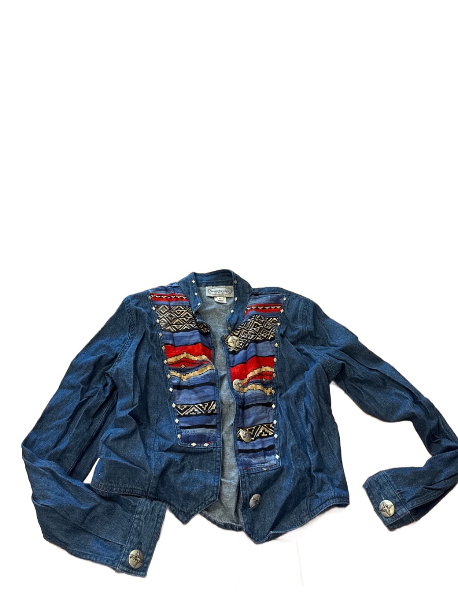 Stonebridge Petites Vintage Denim Jacket 4P — 90s by Stonebridge Petites, Size 4P, $31 - Photo 2