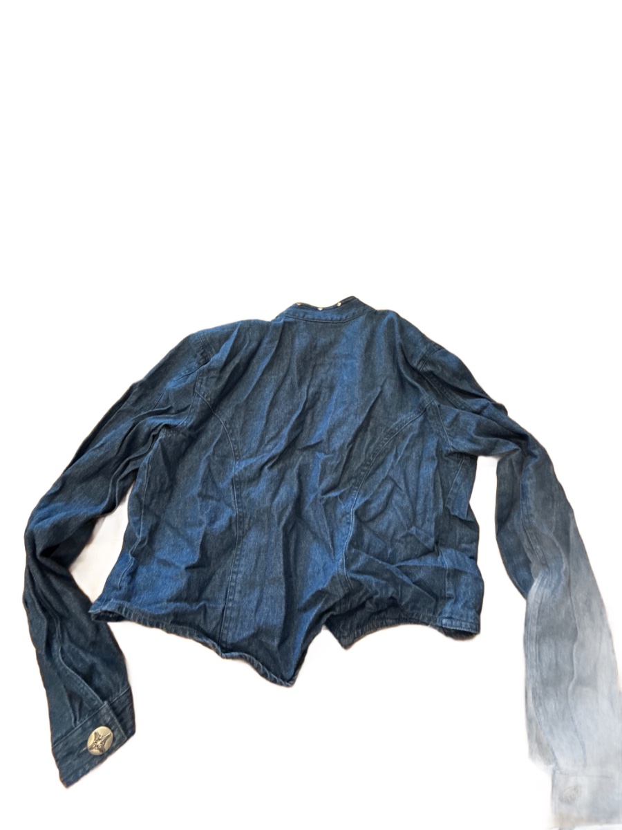 Stonebridge Petites Vintage Denim Jacket 4P — 90s by Stonebridge Petites, Size 4P, $31 - Photo 3