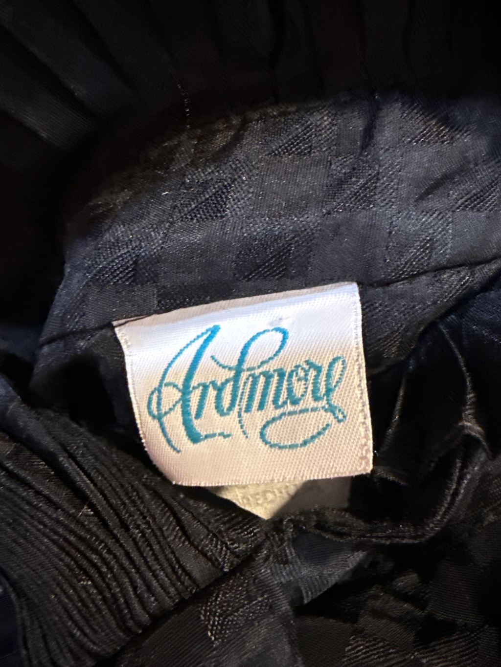 Ardmore Vintage Black Blouse Medium — 80s by Ardmore, Size Medium, $28 - Photo 4
