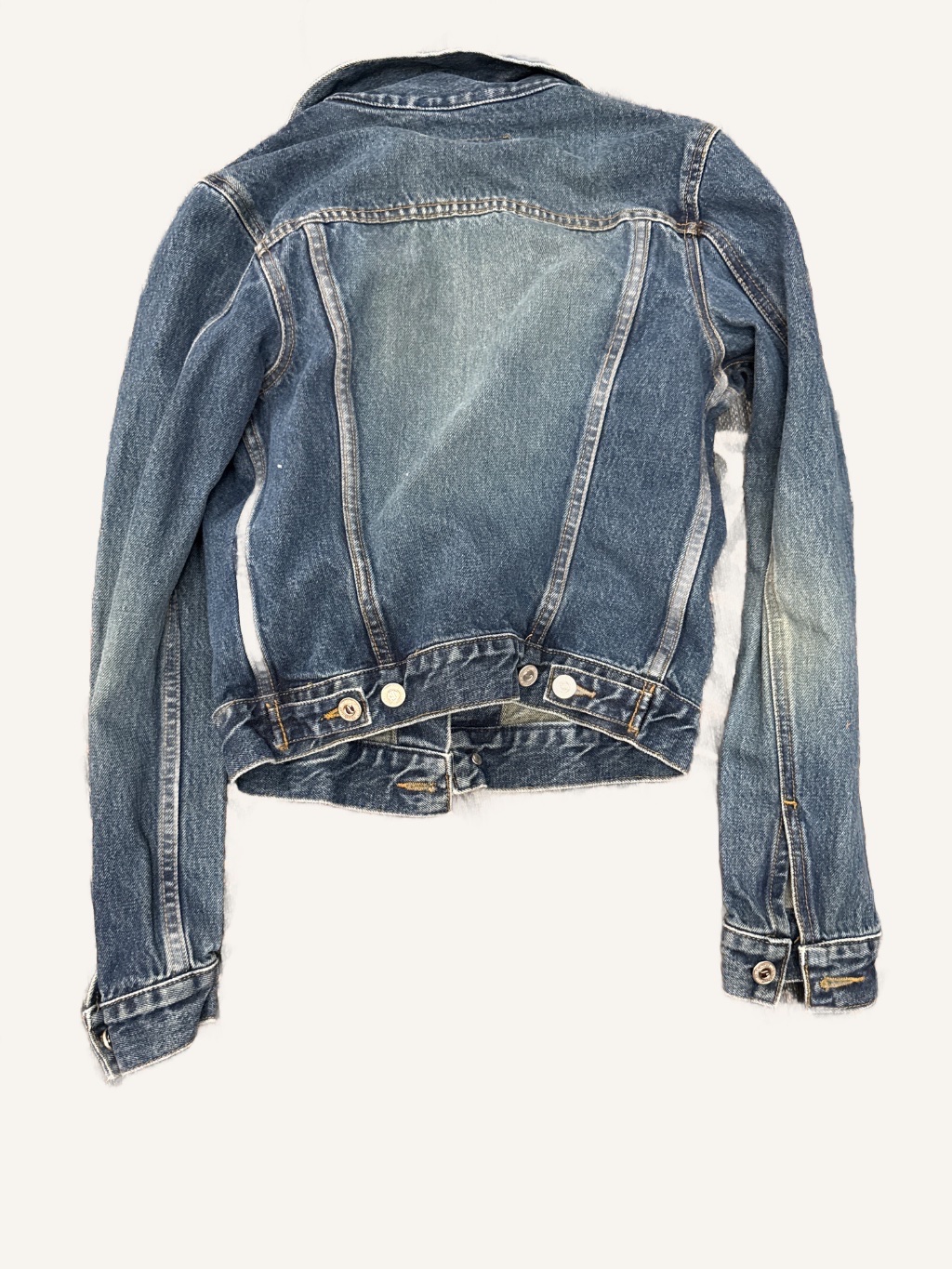 Juicy Jeans Vintage Denim Jacket Blue Small — 90s by Juicy Jeans, Size S, $25 - Photo 2