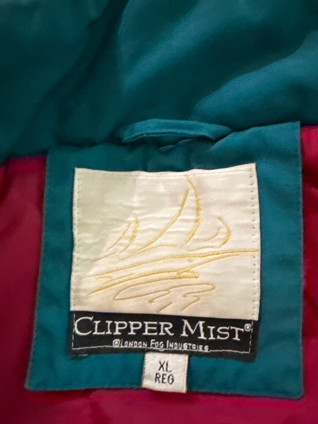 Vintage Clipper Mist Colorblock Jacket by Clipper Mist, Size XL REG, $40 - Photo 3